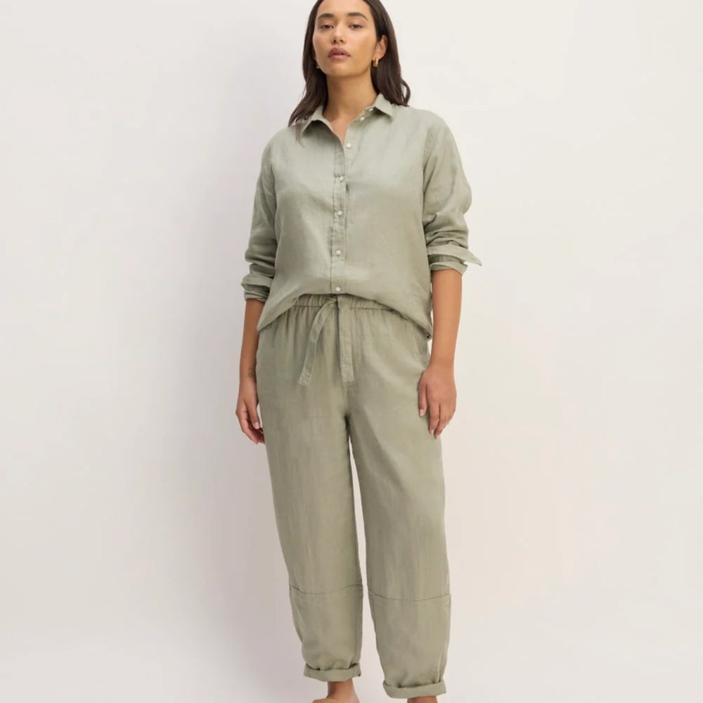 Women's Olive Green Pants everlane